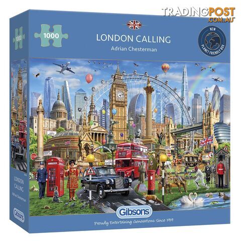 Gibsons - London Calling - Jigsaw Puzzle 1000pc - Jdgib062946 - 5012269062946