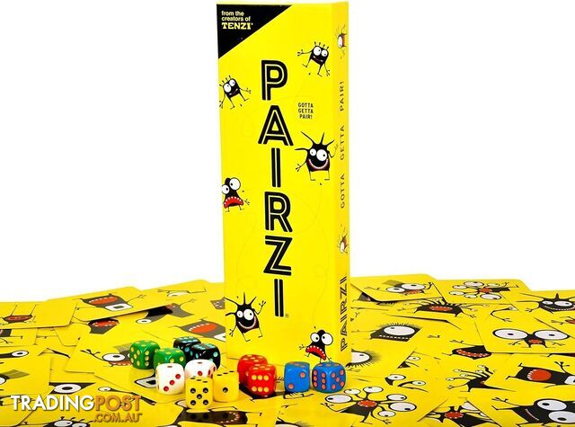 Tenzi - Pairzi - Card Game - Dztpair - 602573541111