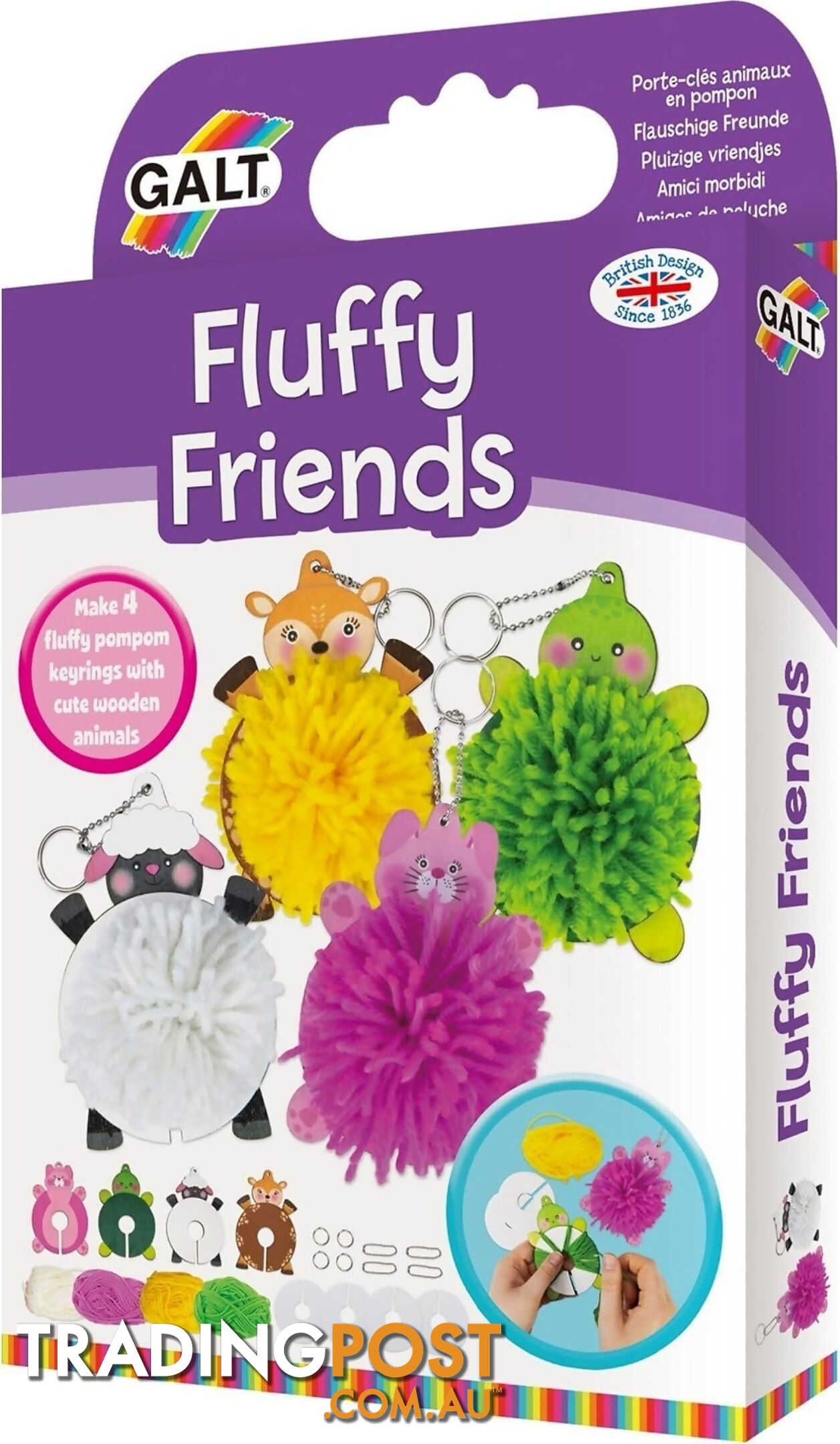Galt - Fuffy Friends Art Craft Kit - Mdgn5428 - 5011979616401