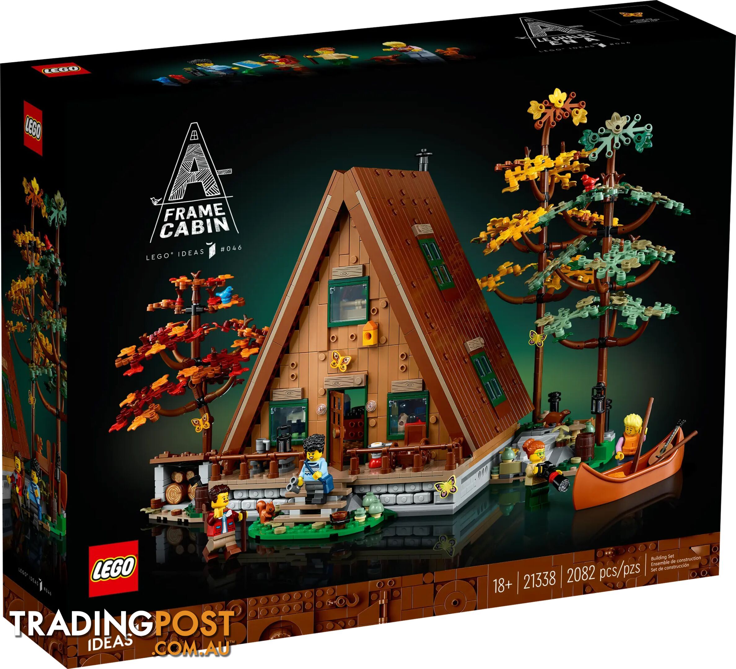 LEGO 21338 A-Frame Cabin - Ideas - 5702017417448