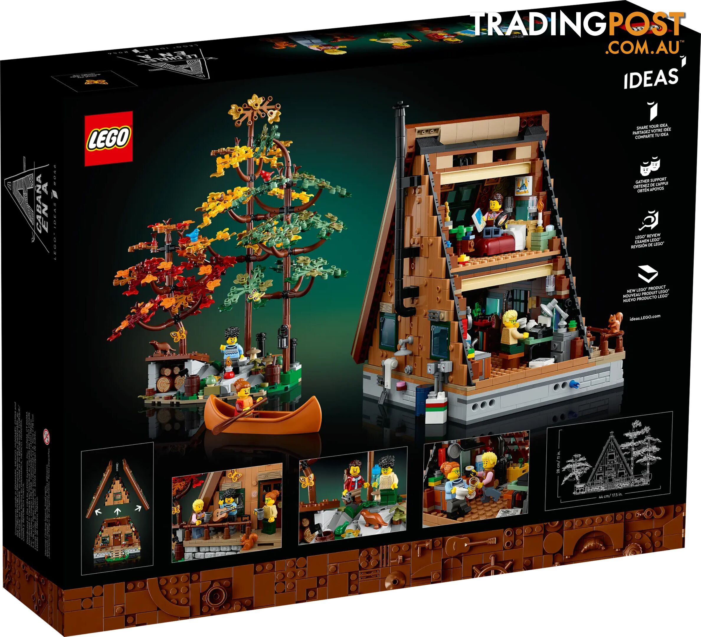 LEGO 21338 A-Frame Cabin - Ideas - 5702017417448