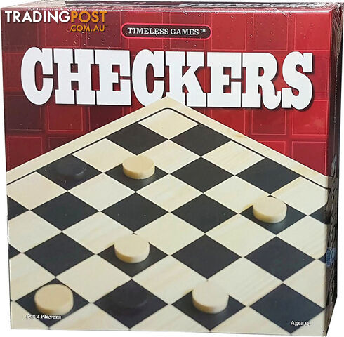 Checkers Board Game - Timeless Games - Jdhsn741885 - 028672741885