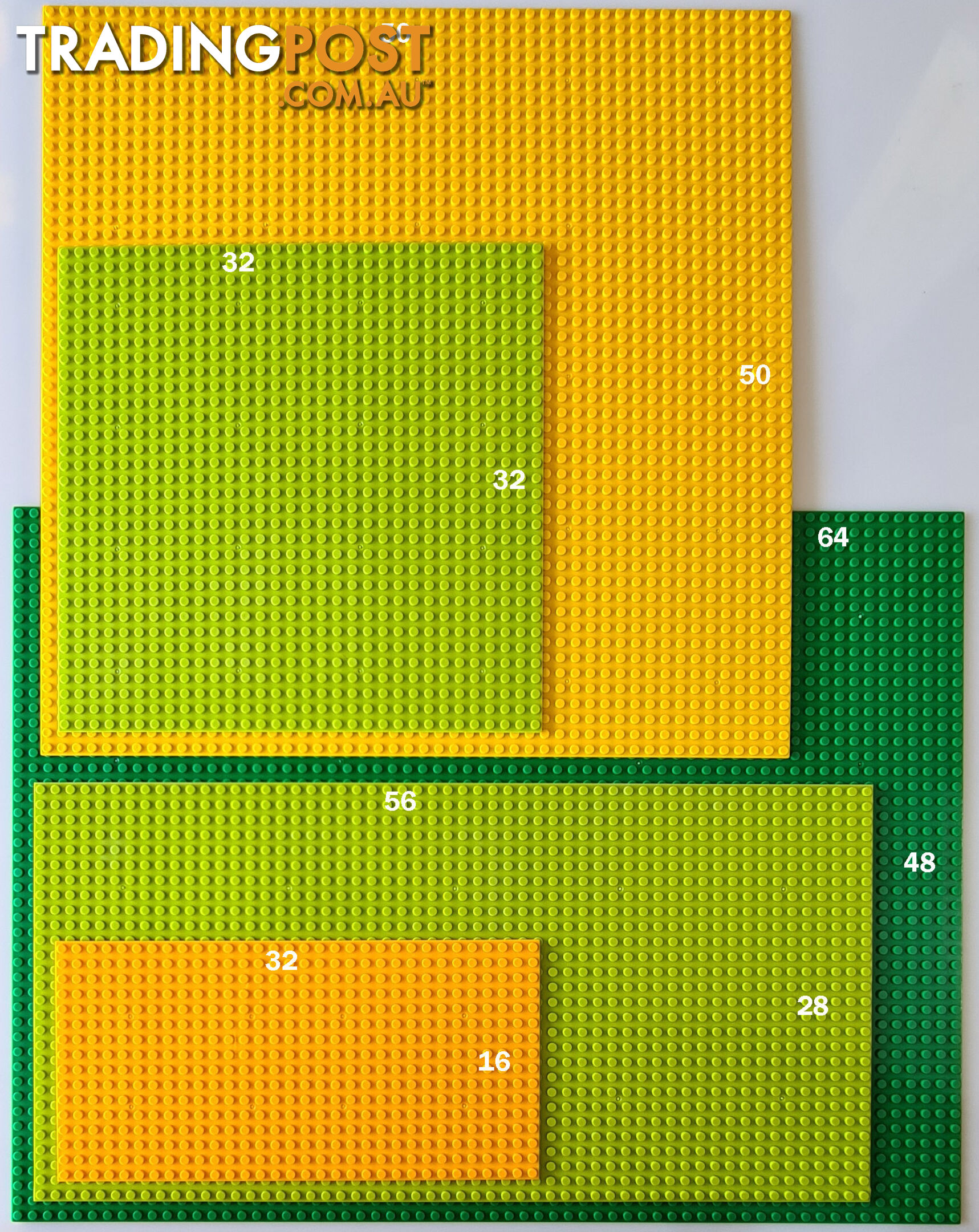 BASEPLATE Right Curve 32x32 Studs Generic-classic - 0709081622643