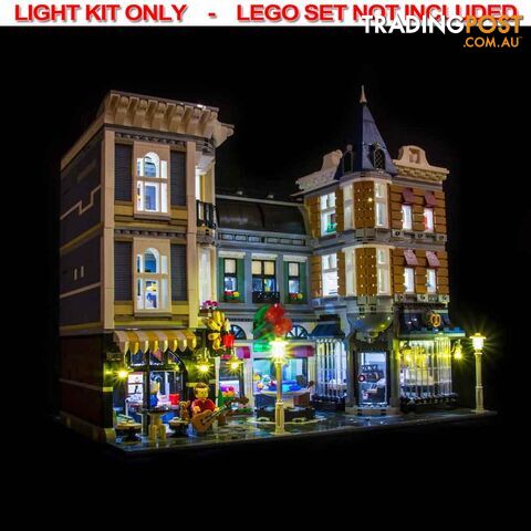 LIGHT KIT for LEGO Assembly Square 10255 - Light My Bricks - 793591188034