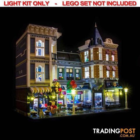 LIGHT KIT for LEGO Assembly Square 10255 - Light My Bricks - 793591188034