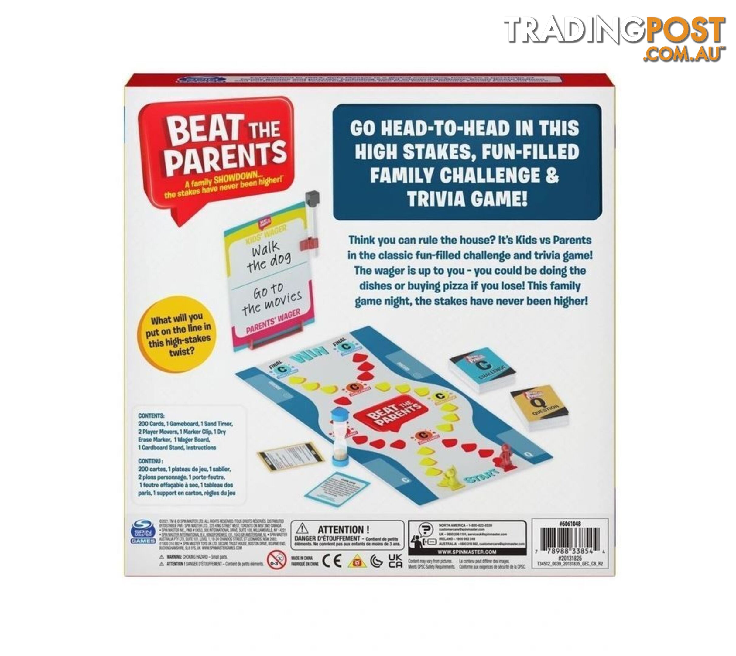 Beat The Parents Game - Spin Master - Si6061048 - 778988338544