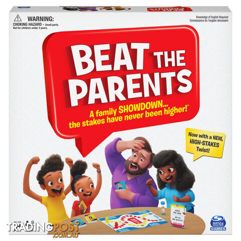 Beat The Parents Game - Spin Master - Si6061048 - 778988338544