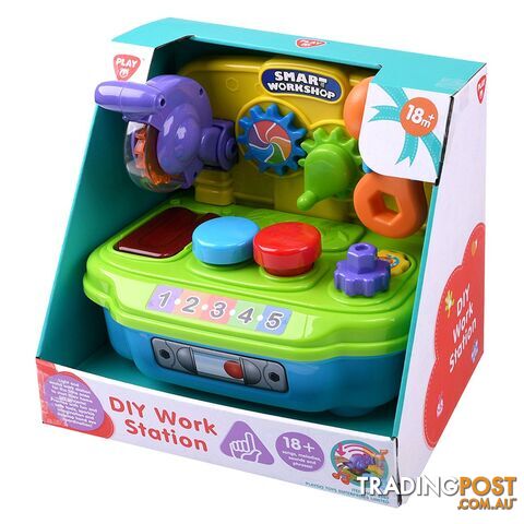 Diy Work Station Battery Operated  Playgo Toys Ent. Ltd Art63955 - 4892401025838