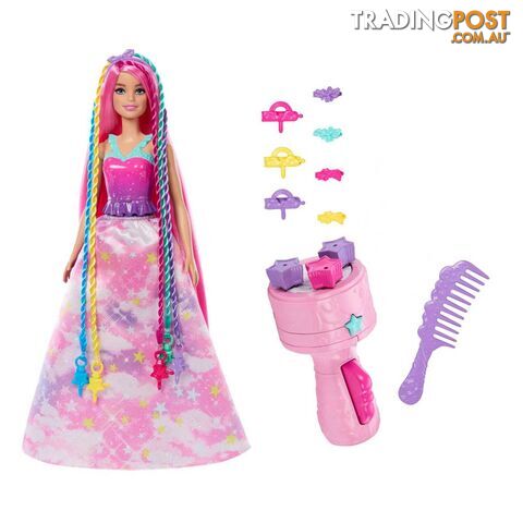 Barbie Dreamtopia Twist â€˜n Style Doll and Accessories - Mahnj06 - 194735141579