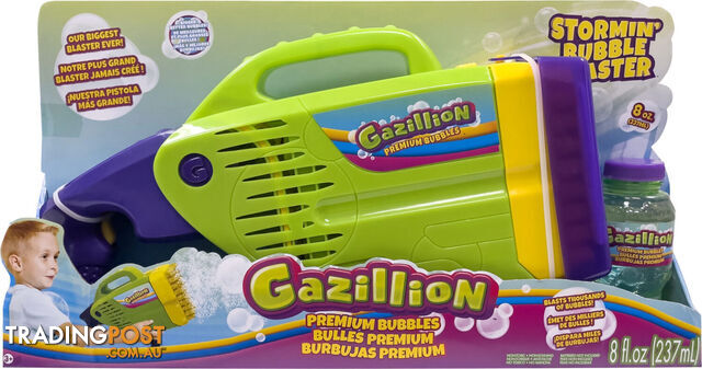 Gazillion Bubbles - Storminâ€™ Bubble Blaster - Azfr37611 - 021664376119