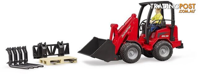 Bruder Shaffer Compact Loader 2630 With Figure And Accessories - Zi24002191 - 4001702021917