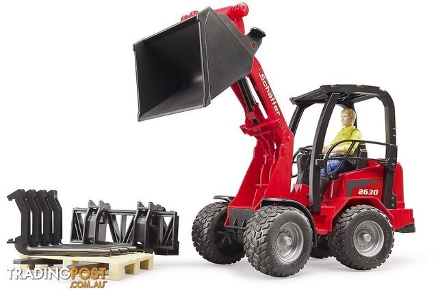 Bruder Shaffer Compact Loader 2630 With Figure And Accessories - Zi24002191 - 4001702021917