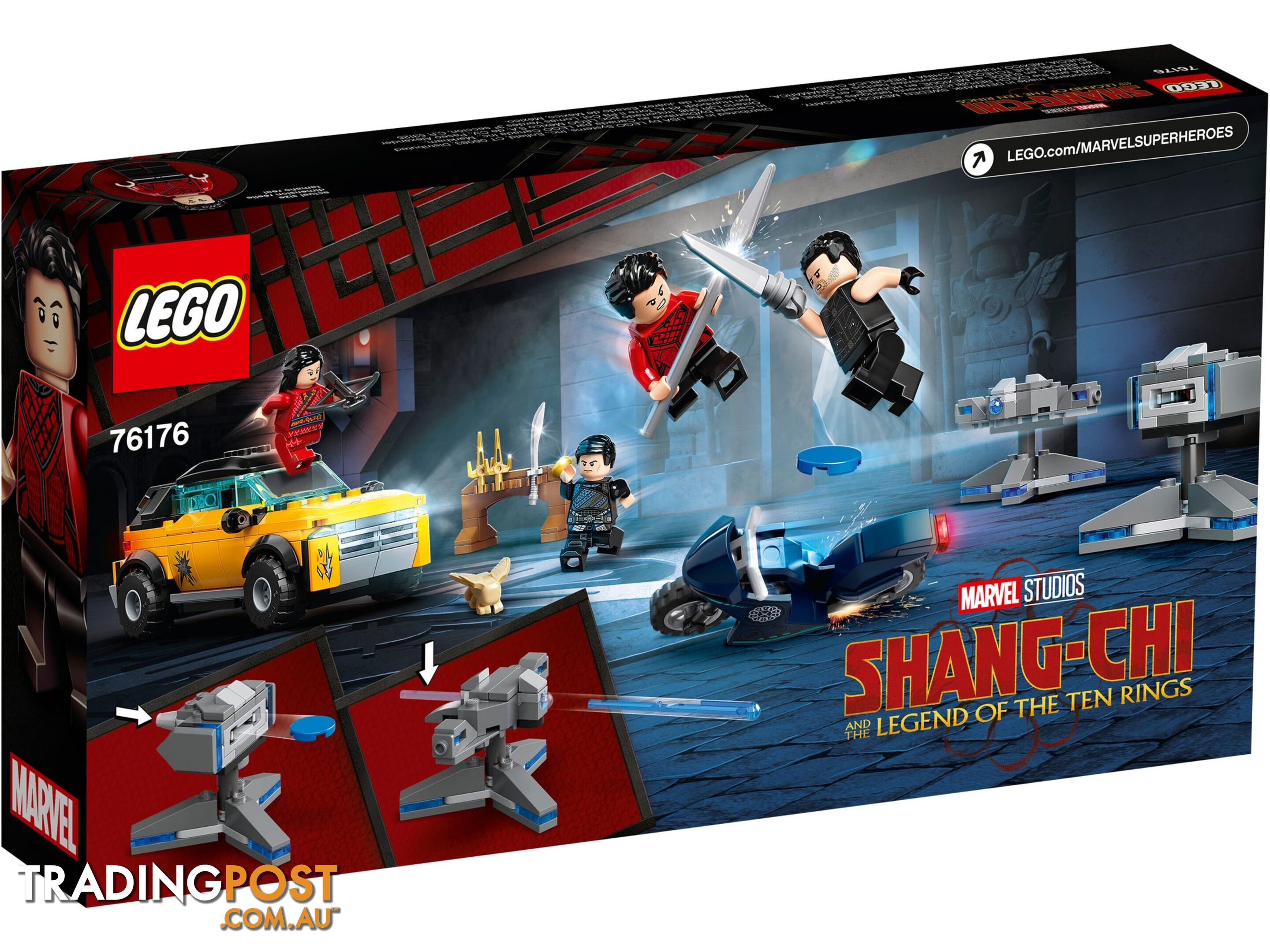 LEGO 76176 Escape From The Ten Ringsâ€‹ - Shang Chi Marvel Super Heroes - 5702016912883