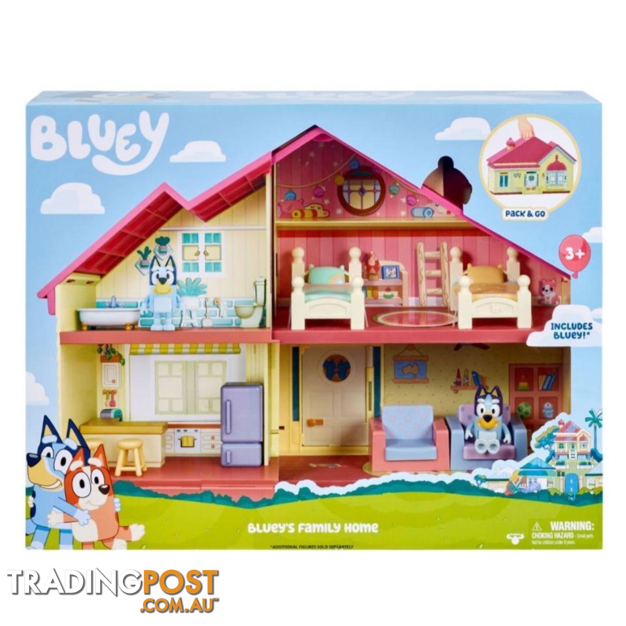 Bluey - S3 Family Home Playset Mj13024 - 630996130247