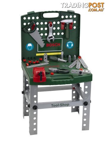 Bosch Foldable Toy Workbench And Tool Set In A Case Azatk8681 - 4009847086815
