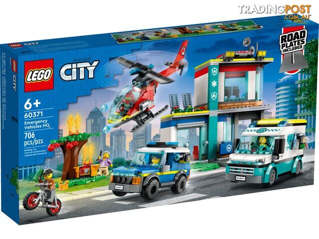 LEGO 60371 Emergency Vehicles HQ - City - 5702017416311
