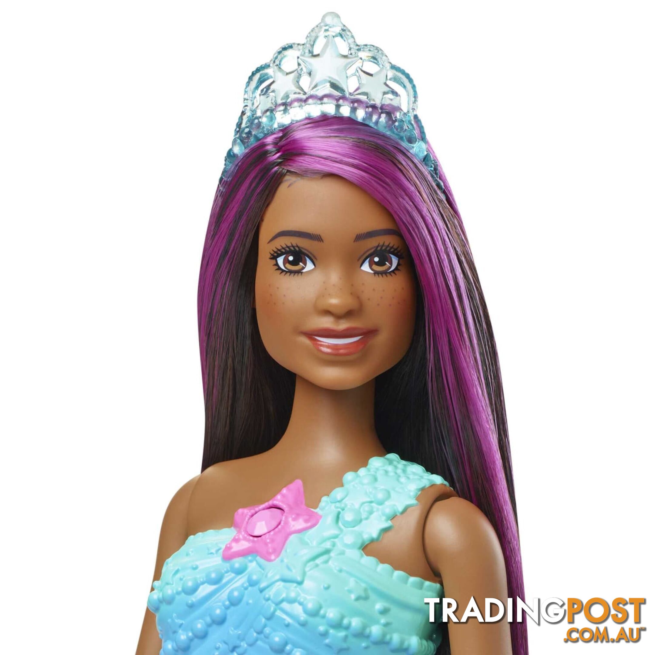 Barbie Dreamtopia Twinkle Lights Mermaidâ„¢ Doll Brown Hair - Mahdj35 - 194735024360