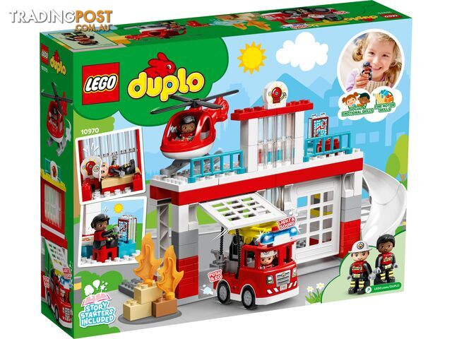LEGO 10970 Fire Station & Helicopter - Duplo - 5702017153681