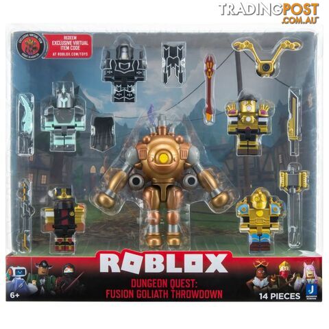 Roblox - Environmental Pack (dungeon Quest: Fusion Goliath Throwdown) W10- Cjrob0496 - 191726404729