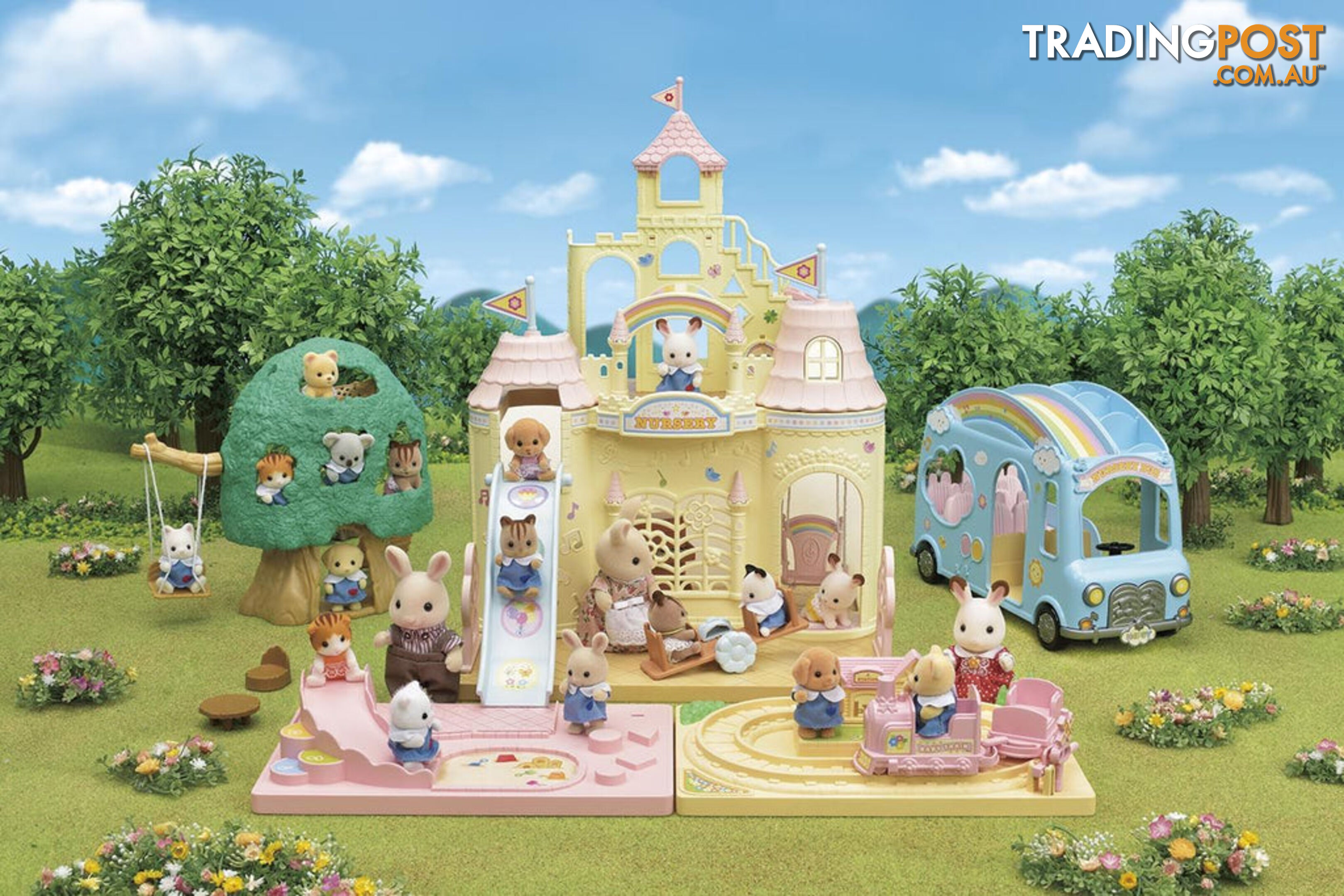 Sylvanian Families - Baby Castle Nursey Gift Set - Mdsf5670 - 5054131056707