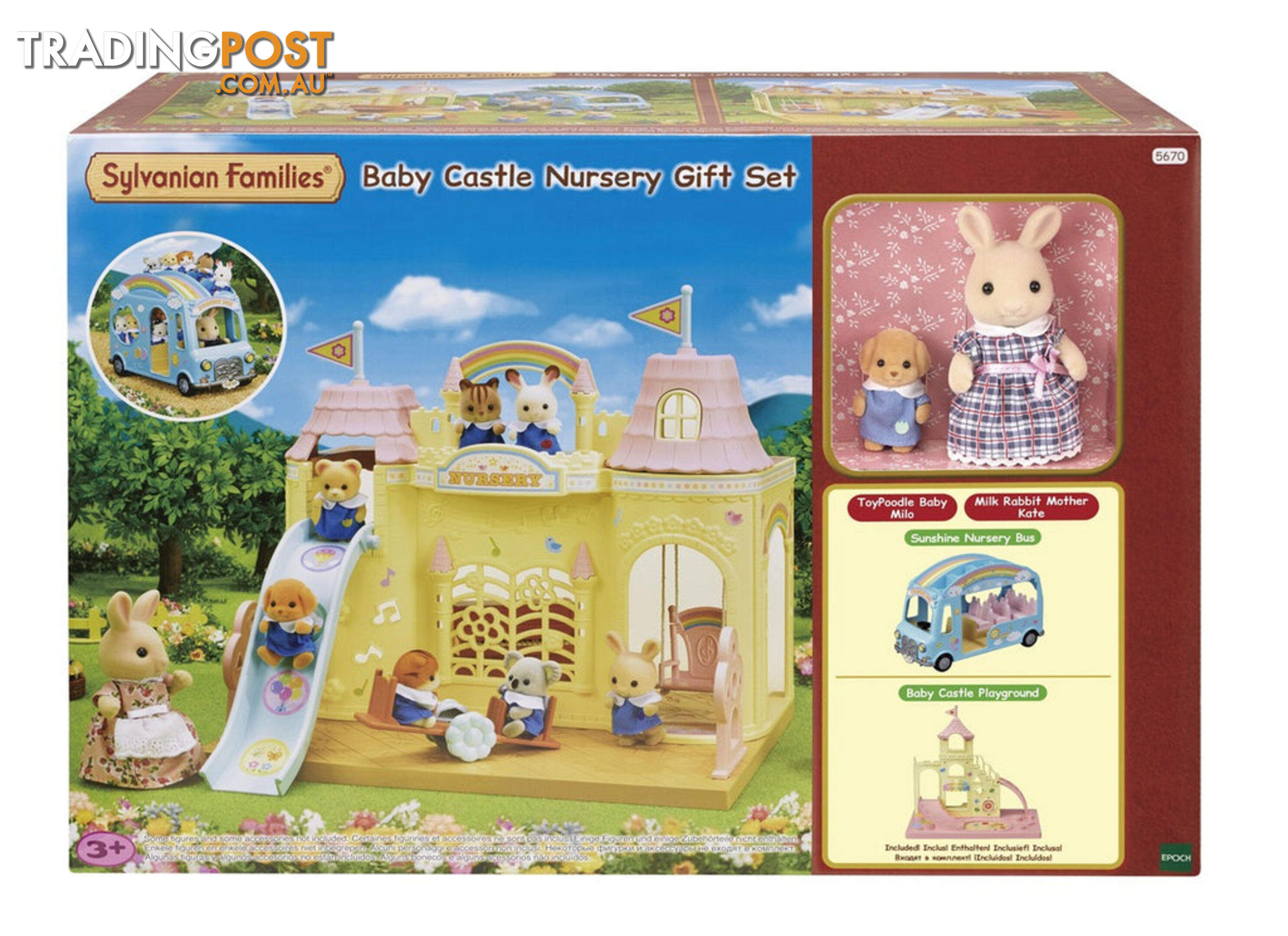 Sylvanian Families - Baby Castle Nursey Gift Set - Mdsf5670 - 5054131056707