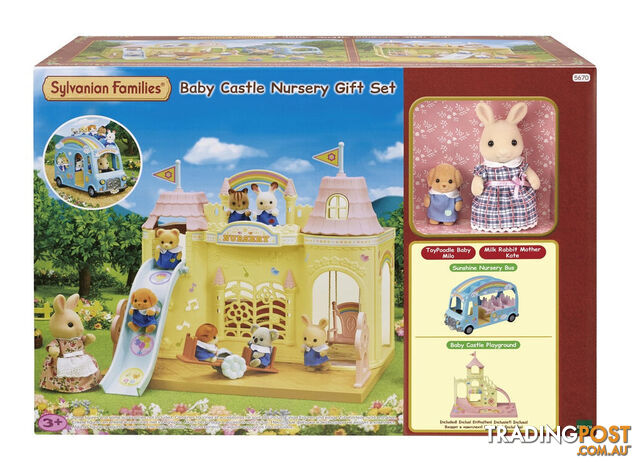 Sylvanian Families - Baby Castle Nursey Gift Set - Mdsf5670 - 5054131056707