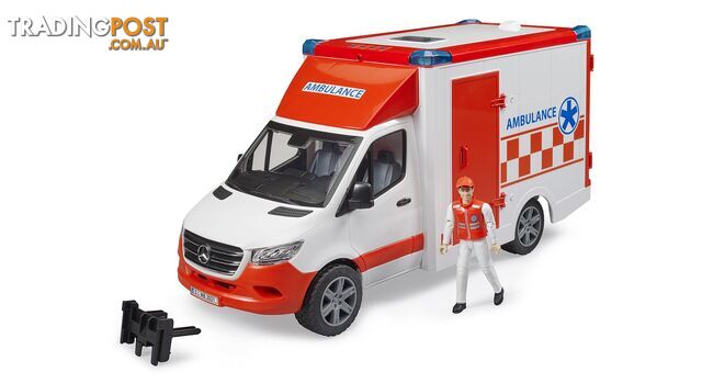 Bruder Mercedes Benz Sprinter Ambulance With Driver 1:16 - Zi24002676 - 4001702026769