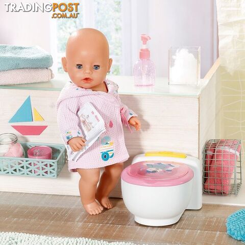 Baby Born - Bath Poo Poo Toilet - Bj828373 - 4001167828373