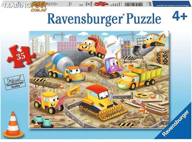 Ravensburger - Raise The Roof Jigsaw Puzzle 35pc - Mdrb08620 - 4005556086207
