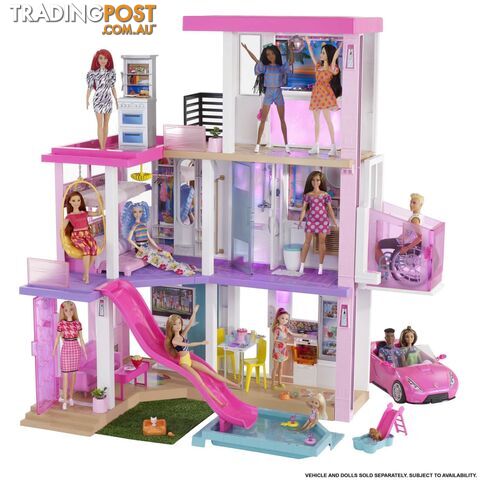 Barbie Dreamhouse Playset  Mattel Grg93 - 887961904123