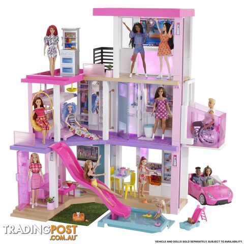 Barbie Dreamhouse Playset  Mattel Grg93 - 887961904123