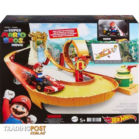 Hot Wheels® - Mario Kart Kong Island Track Set - Mahmk49 - 194735129461