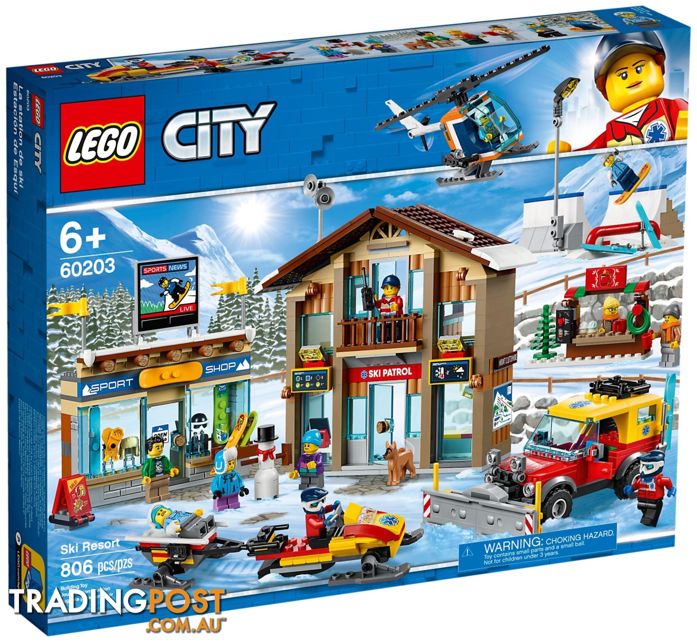 LEGO 60203 Ski Resort - City - 5702016595451