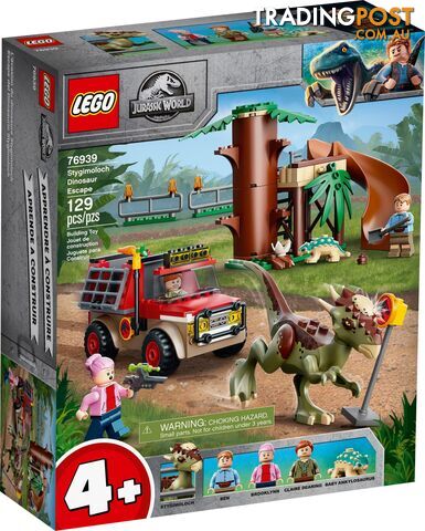 LEGO 76939 Stygimoloch Dinosaur Escape - Jurassic World 4+ - 5702017079721