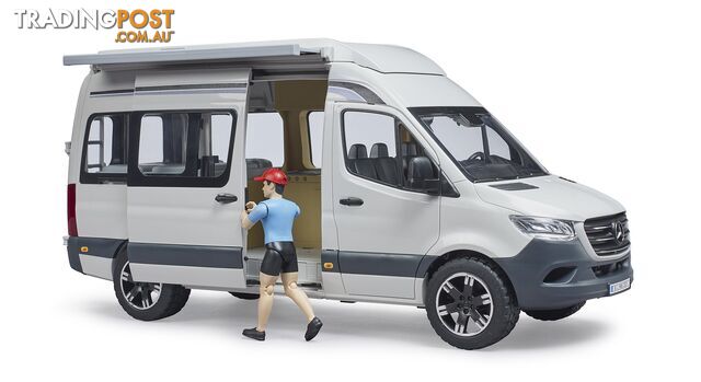 Bruder MB Sprinter Camper Van with Driver 1:16 - Zi24002672 - 4001702026721