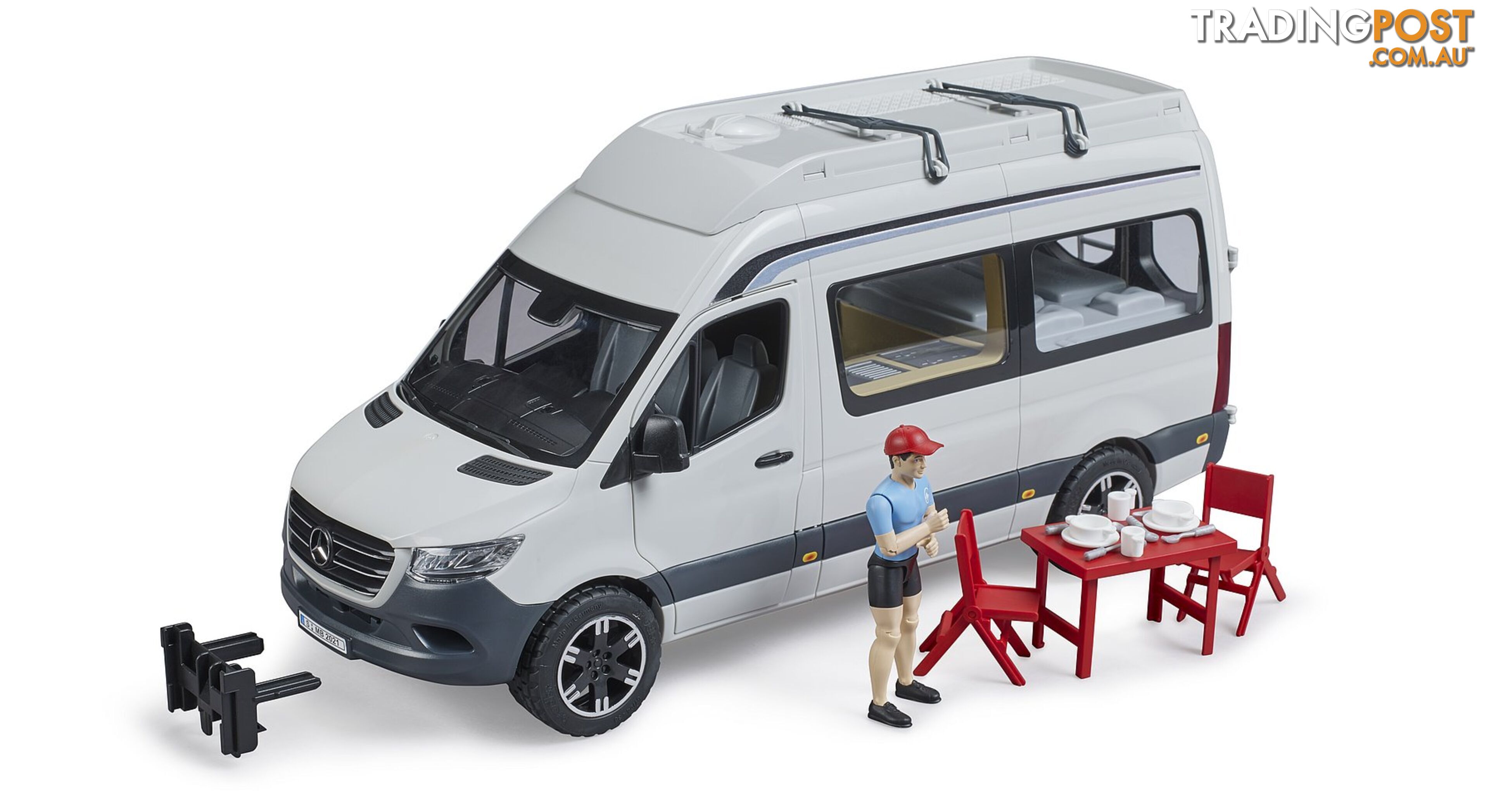 Bruder MB Sprinter Camper Van with Driver 1:16 - Zi24002672 - 4001702026721