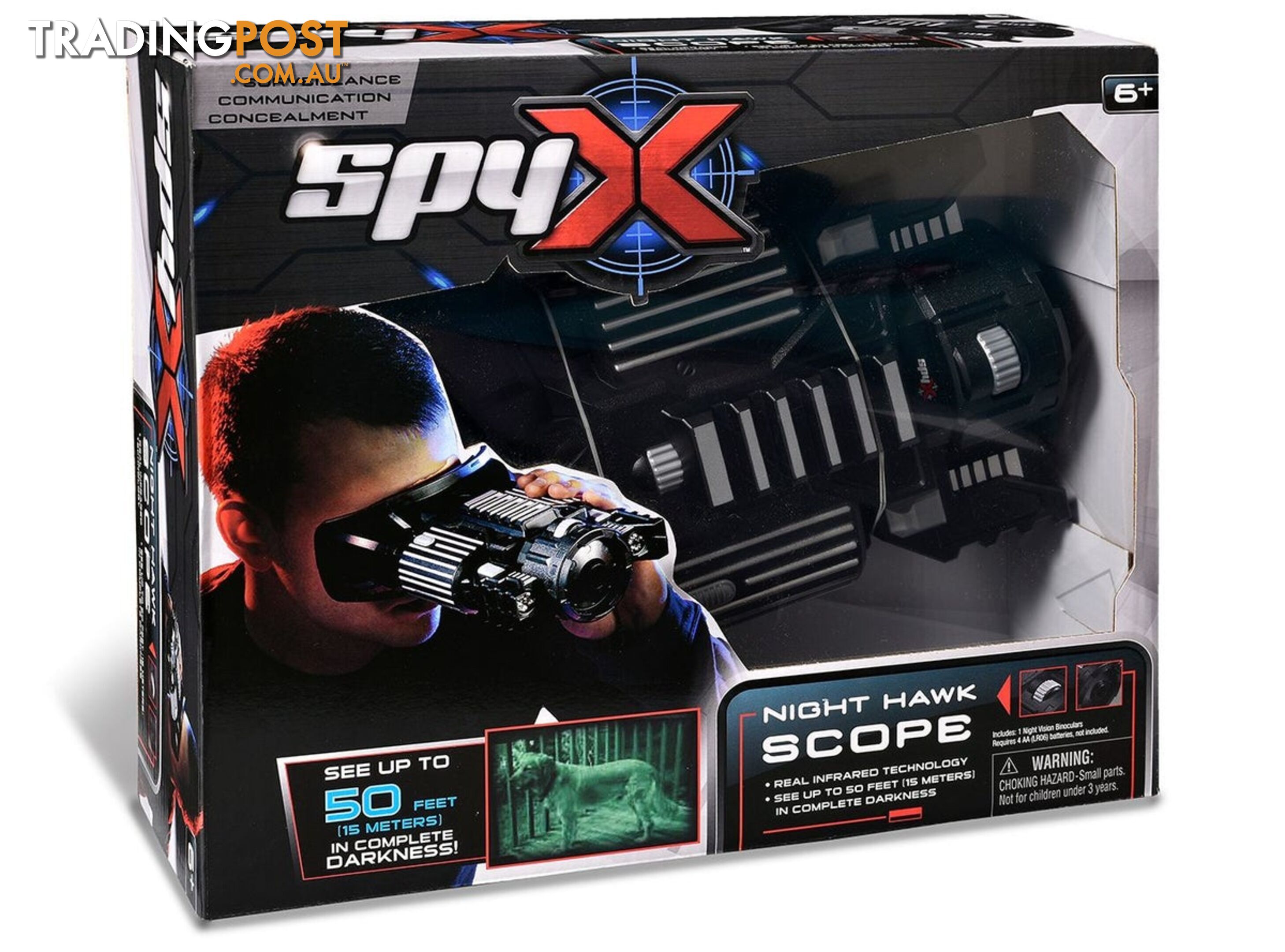 SpyX Night Hawk Scope Toy Night Vision Goggles Gdatm10397 - 840685103975