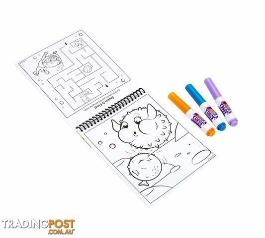 Crayola - Under The Sea Color & Erase Activity Pad With Markers - Bs811489 - 071662114893