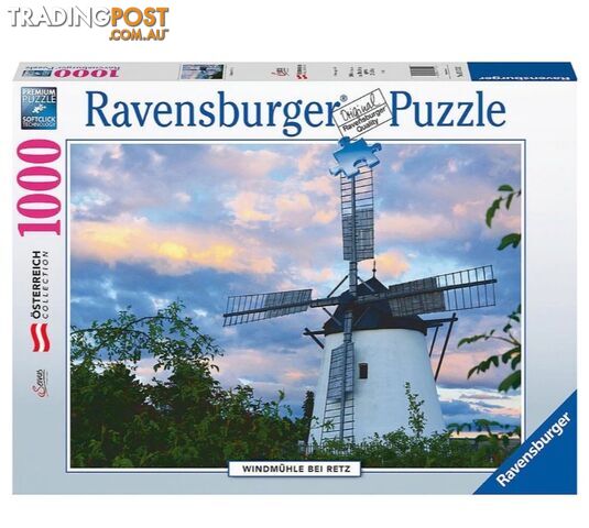 Ravensburger - Windmill Near Retz Jigsaw Puzzle 1000 Pieces - Mdrb17175 - 4005556171750