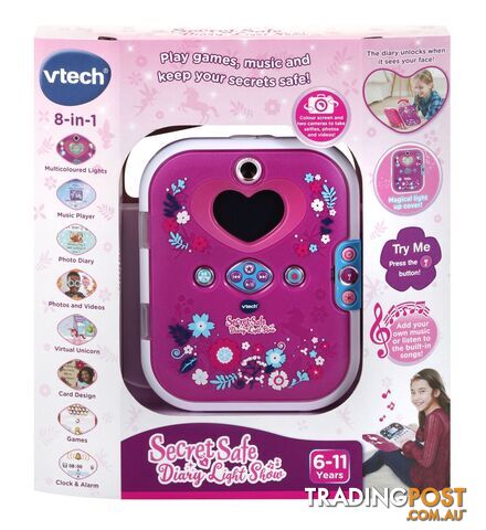 Vtech - Secret Safe Diary Light - Tn80541903004 - 3417765419034