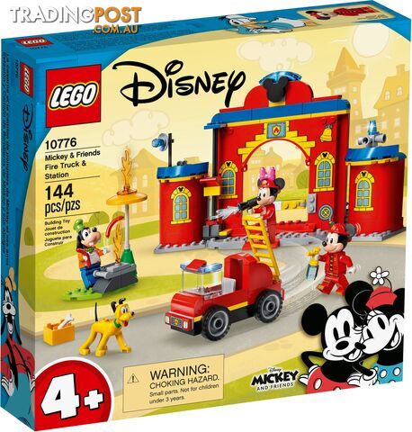 LEGO 10776 Mickey & Friends Fire Truck & Station - Disney Mickey And Friends 4+ - 5702016913705