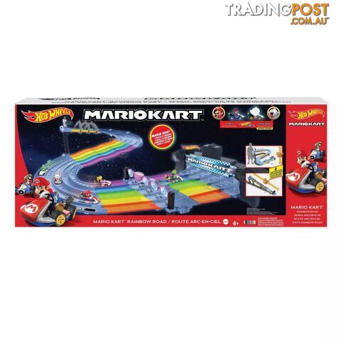 Hot Wheels® - Mario Kart Rainbow Road Course Playset Magxx41 - 887961964936