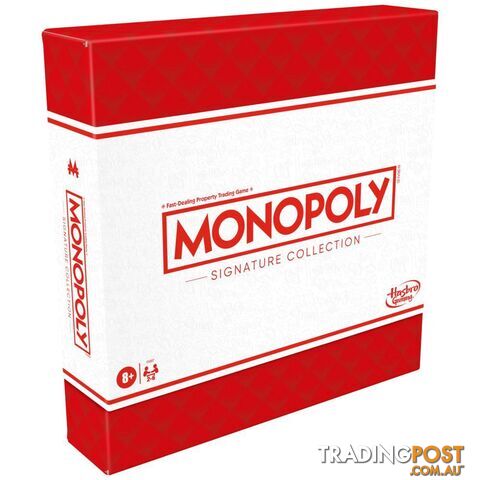Monopoly Signature Collection Family Board Game Premium - Hbf50072840 - 195166193267