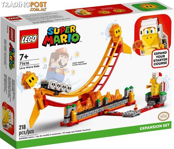 LEGO 71416 Lava Wave Ride Expansion Set - Super Mario - 5702017399836