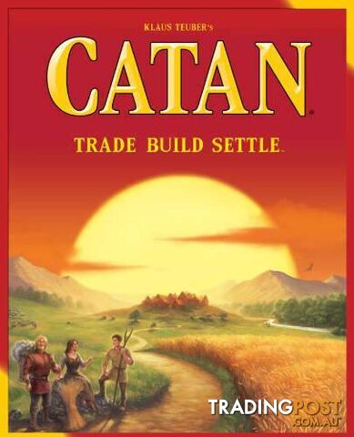 Catan Trade Build Settle Board Game Vr02987703071 - 029877030712