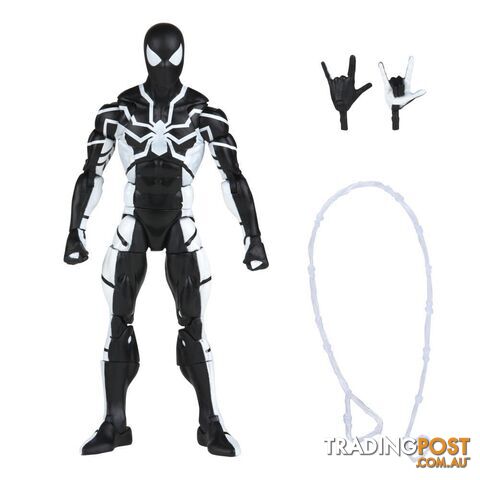 Marvel Legends Series Spider-man 6-inch Stealth Suit Action Figure Incl 4 Accessories Hasbro - Hbf34545l00 - 5010994153953