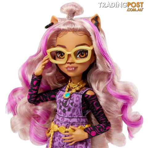 Monster High - Clawdeen Wolf Doll With Pet And Accessories - Mahhk52 - 194735069866