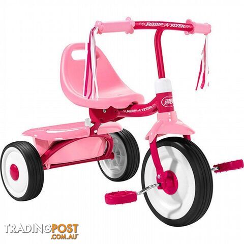 Radio Flyer - Fold 2 Go Trike Folding Pink Art62599 - 042385980195