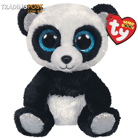 Ty Beanie Boos - Bamboo - Black And White Panda 15cm Small 36327 - 008421363278