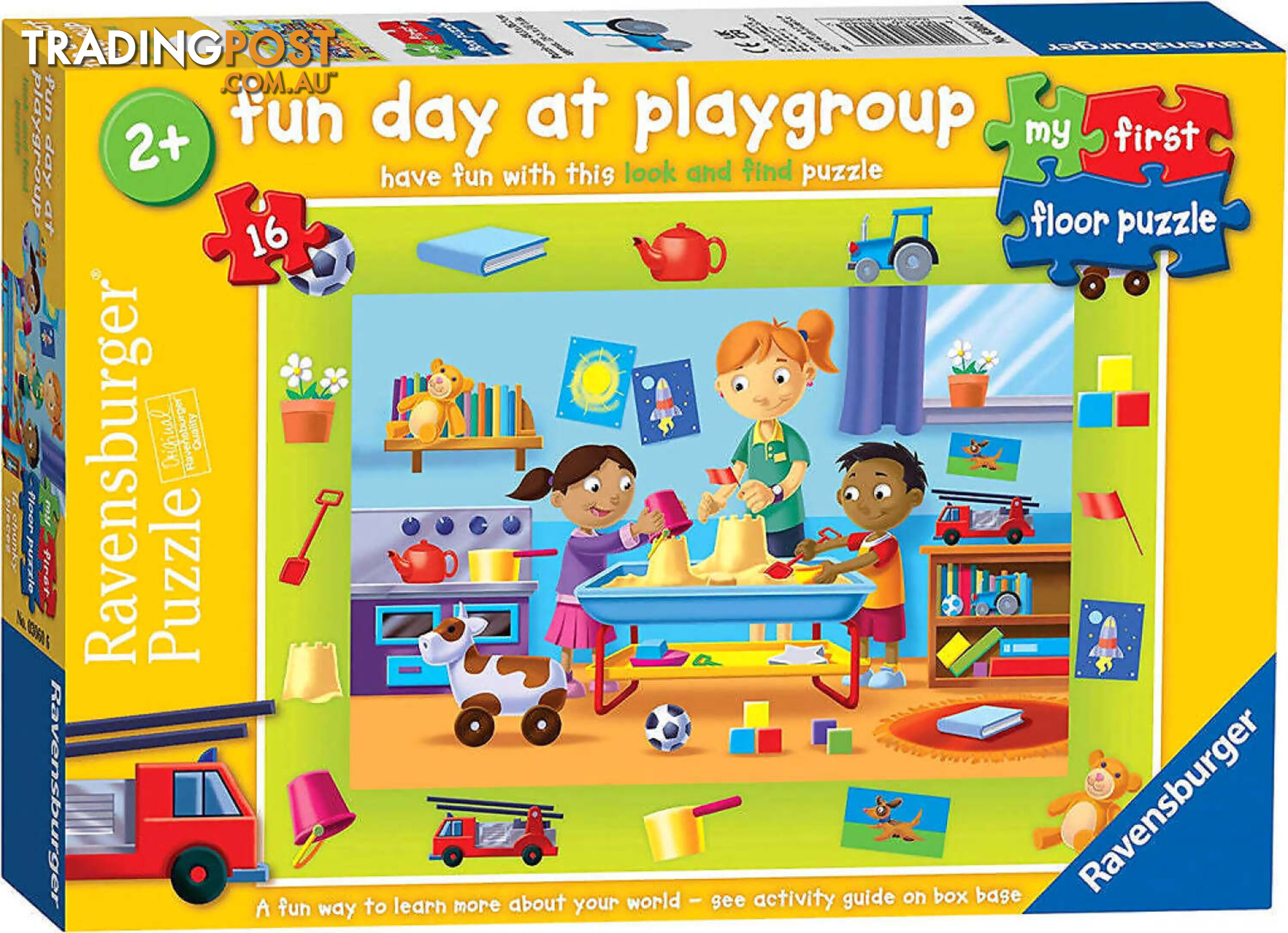 Ravensburger - Fun Day At The Playground My First Floor Jigsaw Puzzle 16pc - Mdrb03060 - 4005556030606